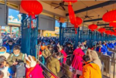 上海春节假期接待游客超万人次创旅游热潮