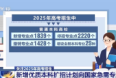 中国多所双一流高校扩招聚焦学科交叉与人工智能发展