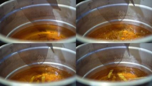 饮料加热不当致罐装爆炸直插天花板  第1张